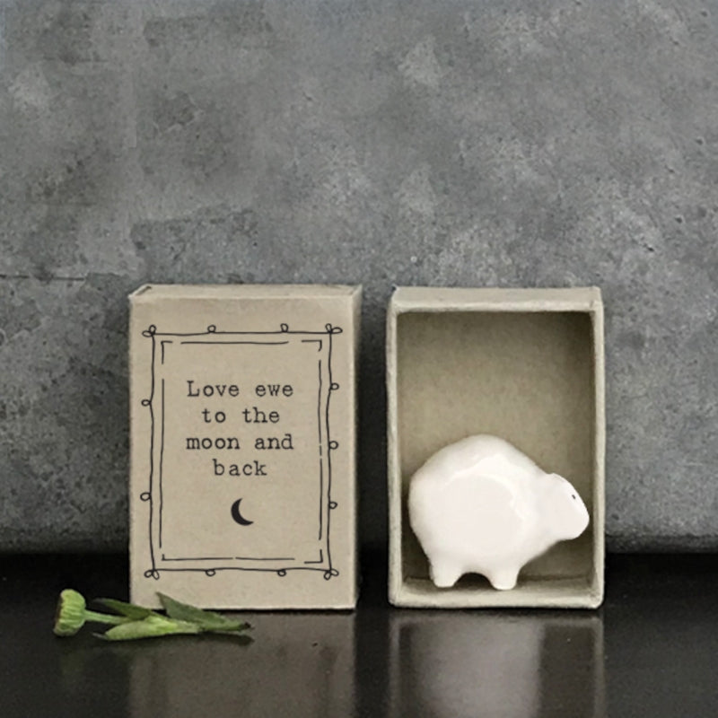 Matchbox Sheep Figurine