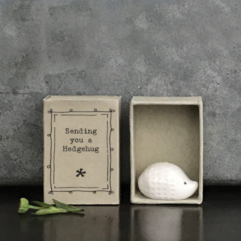Matchbox Hedgehog Figurine