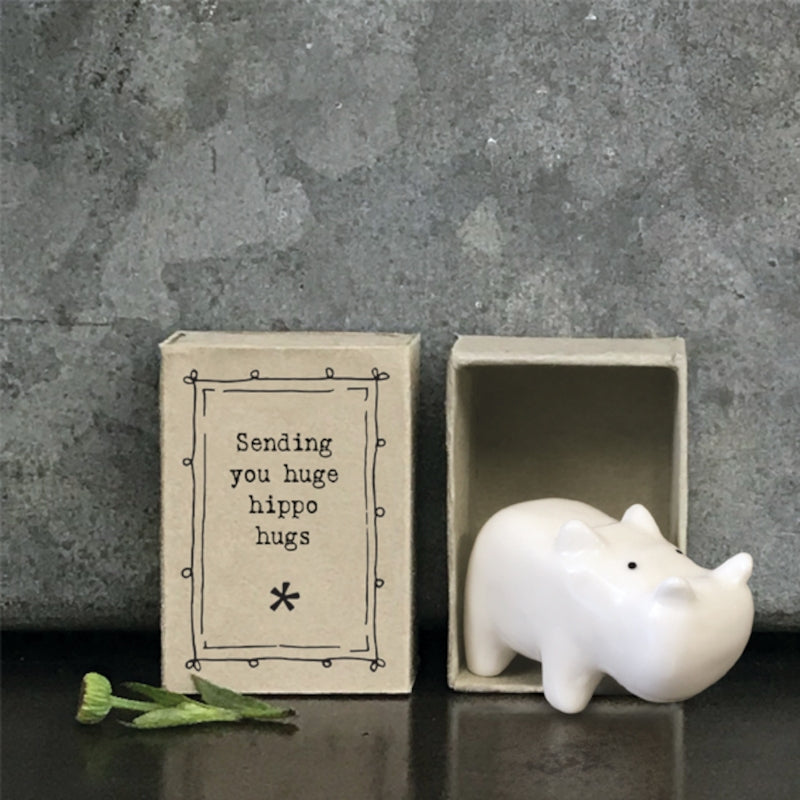 Matchbox Hippo Figurine