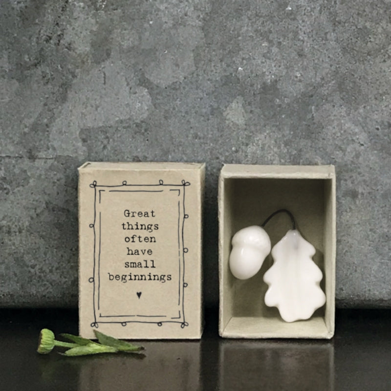 Matchbox Acorn Figurine