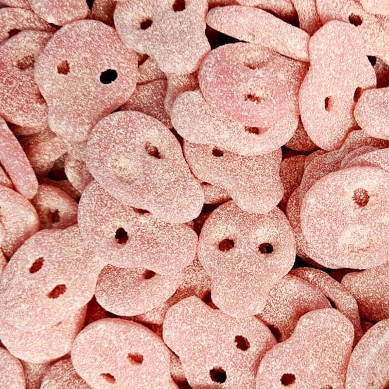 Vegan Pink Skulls Candy
