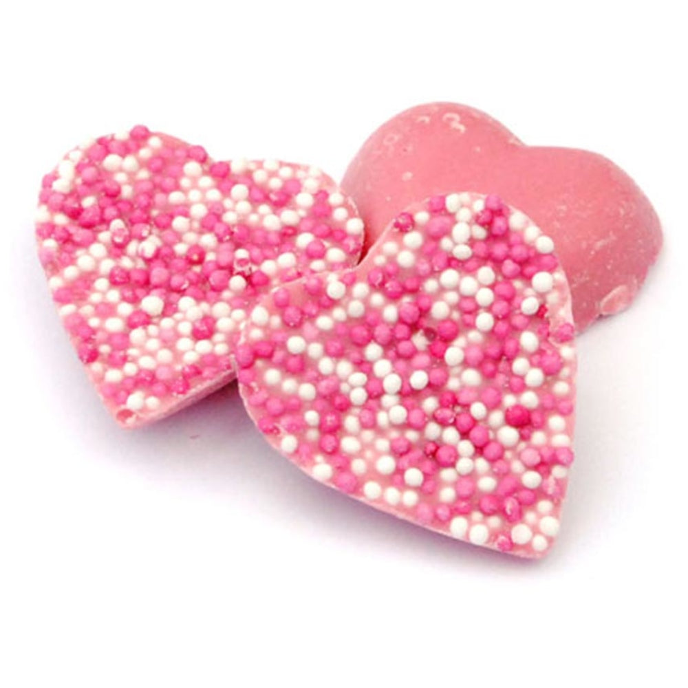 Pink Strawberry Hearts Candy