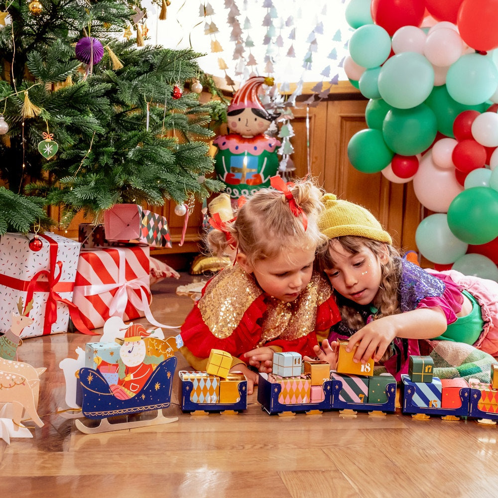 Santa's Sled Advent calendar