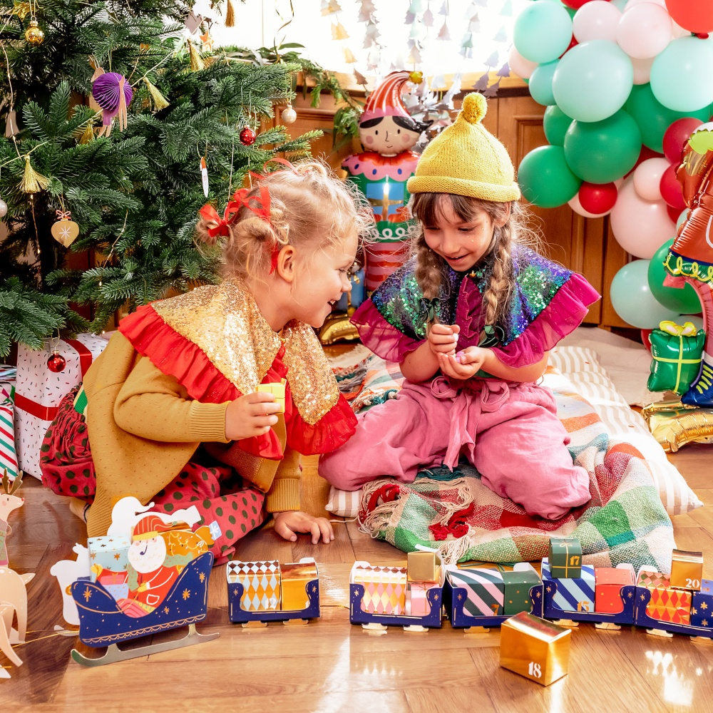 Santa's Sled Advent calendar