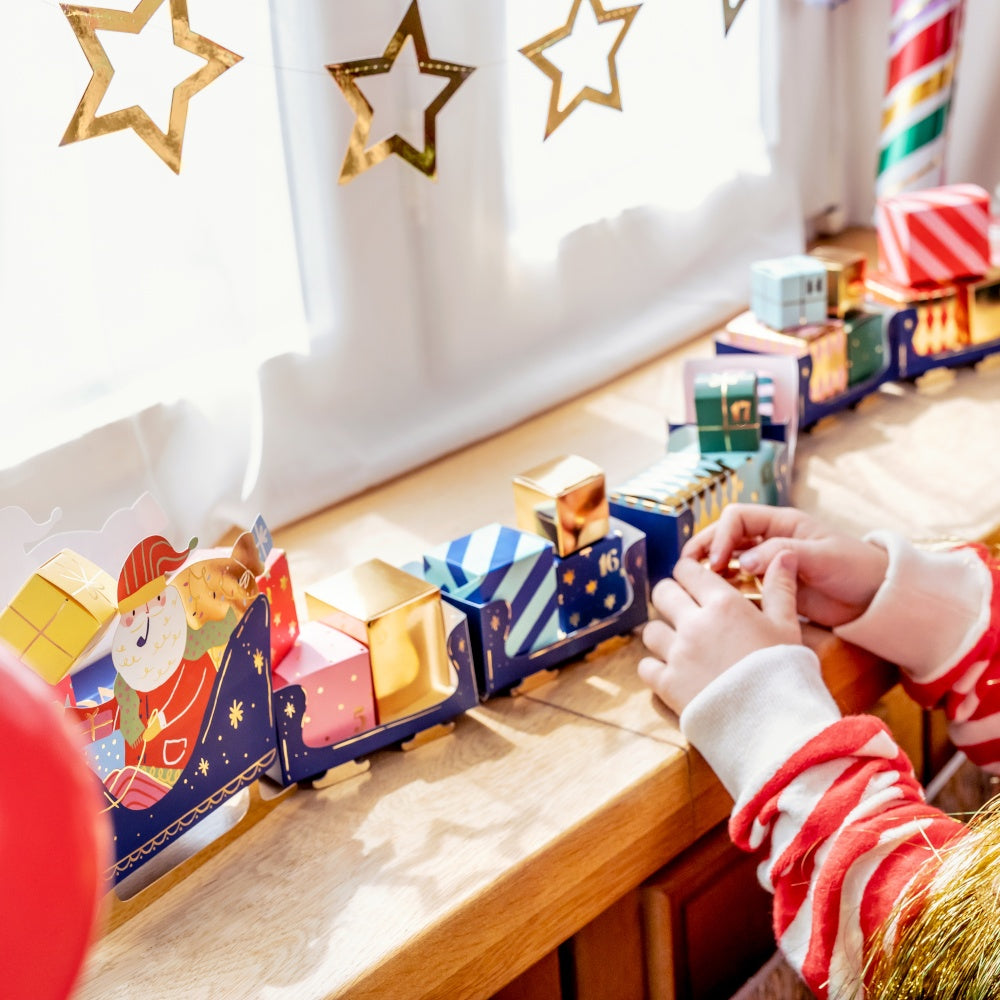 Santa's Sled Advent calendar