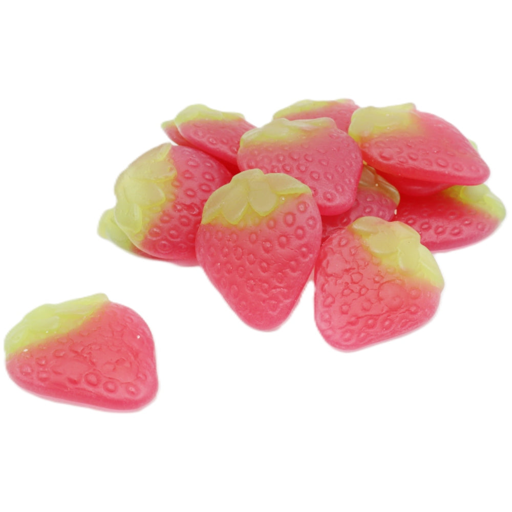 Kingsway Vegan Giant Strawberries Sweet Bag - 100gms