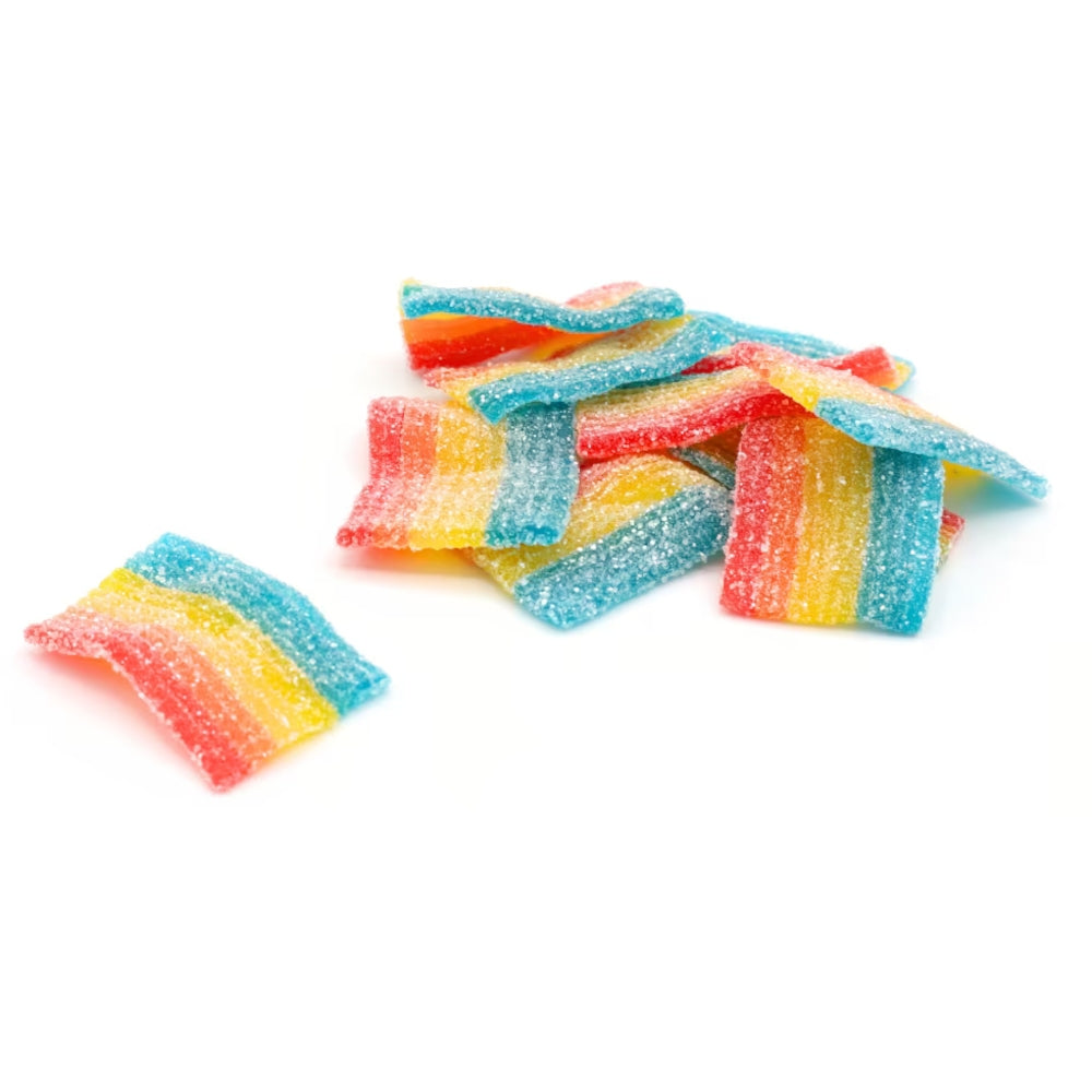 Mini Fizzy Rainbow Belts Candy