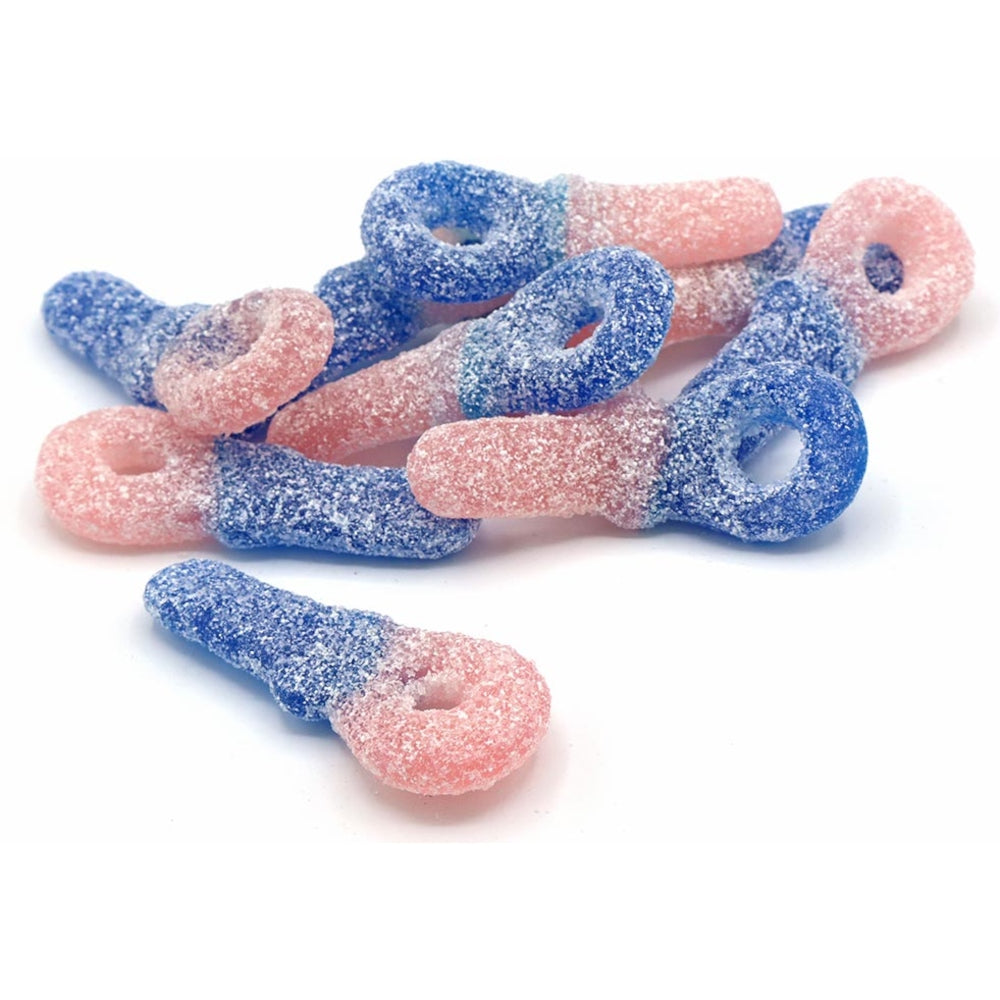Kingsway Vegan Fizzy Bubblegum Tongue Painting Dummies Sweet Bag - 100gms