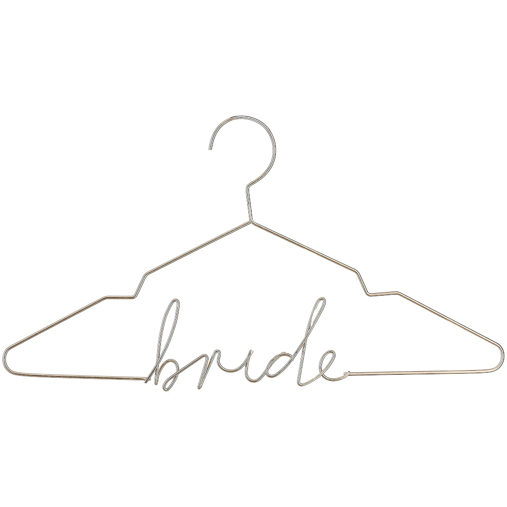 Gold Metal Bride Hanger