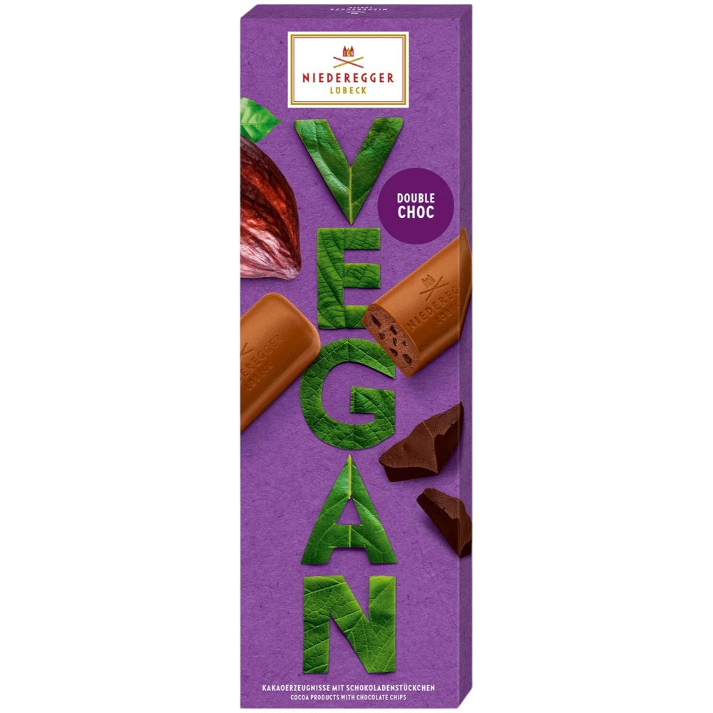 Niederegger Mini Vegan Double Chocolate - 100gm Box