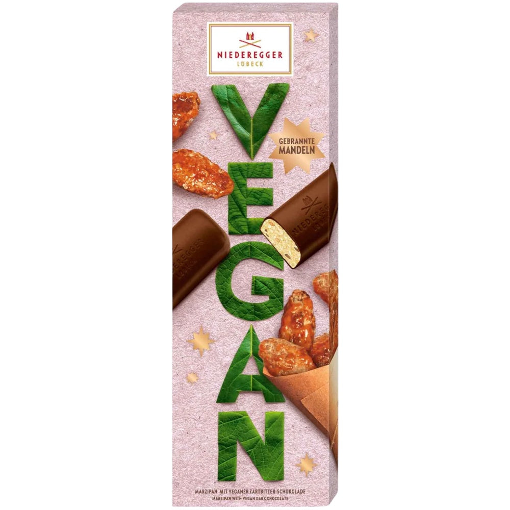 Niederegger Mini Vegan Roasted Almond Chocolates - 100gm Box