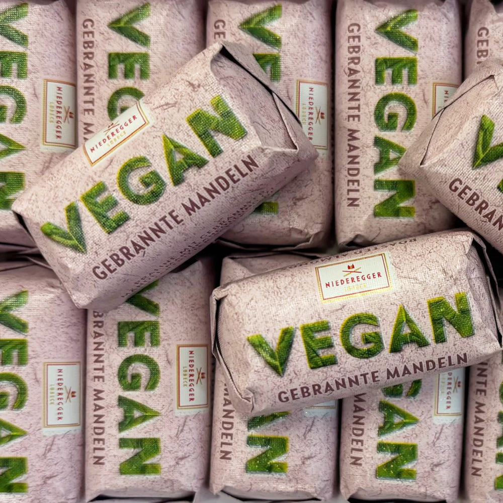 Niederegger Vegan Roasted Almond & Cinnamon Dark Chocolate