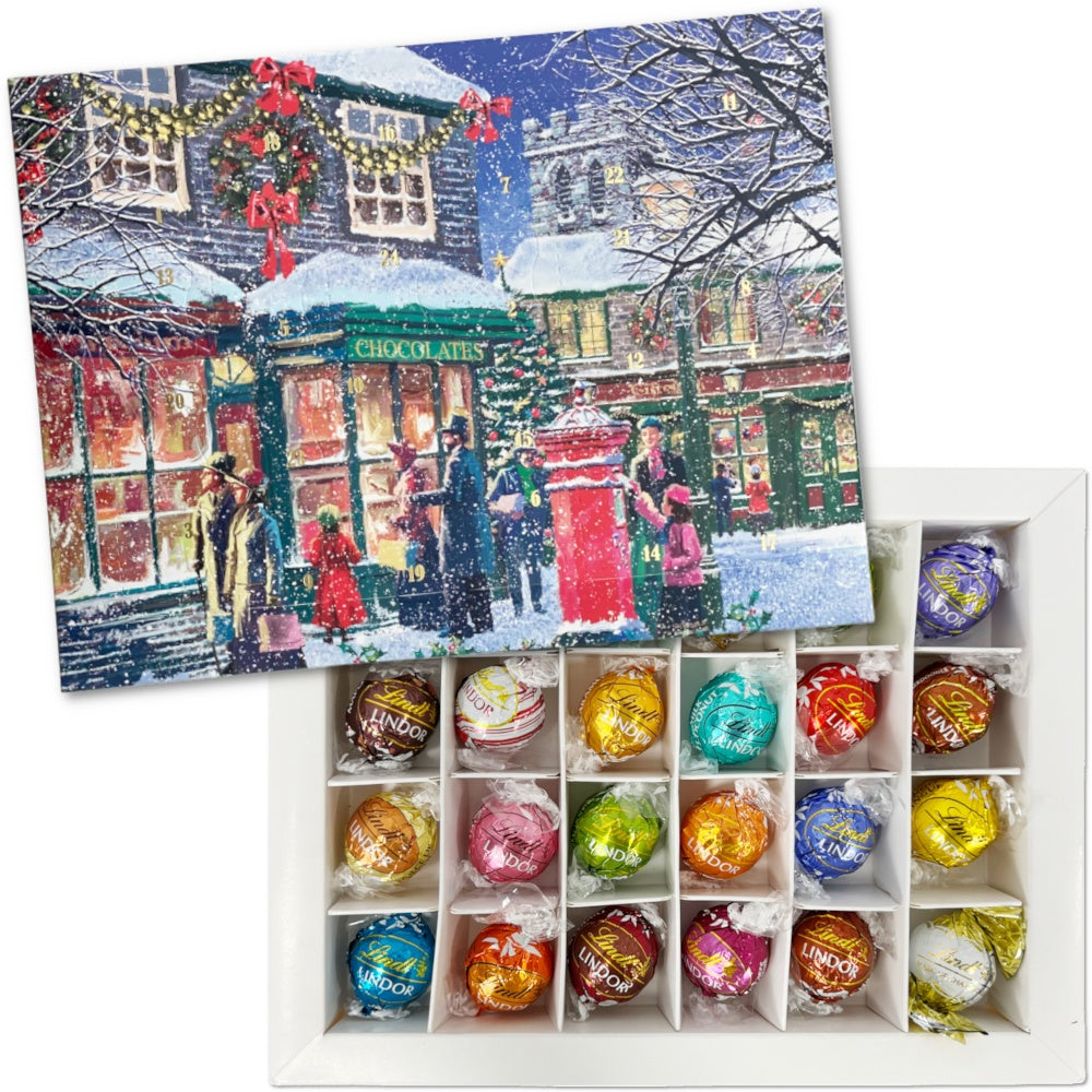 Chocolate Shop Lindt Christmas Advent Calendar - 24 Assorted Flavours