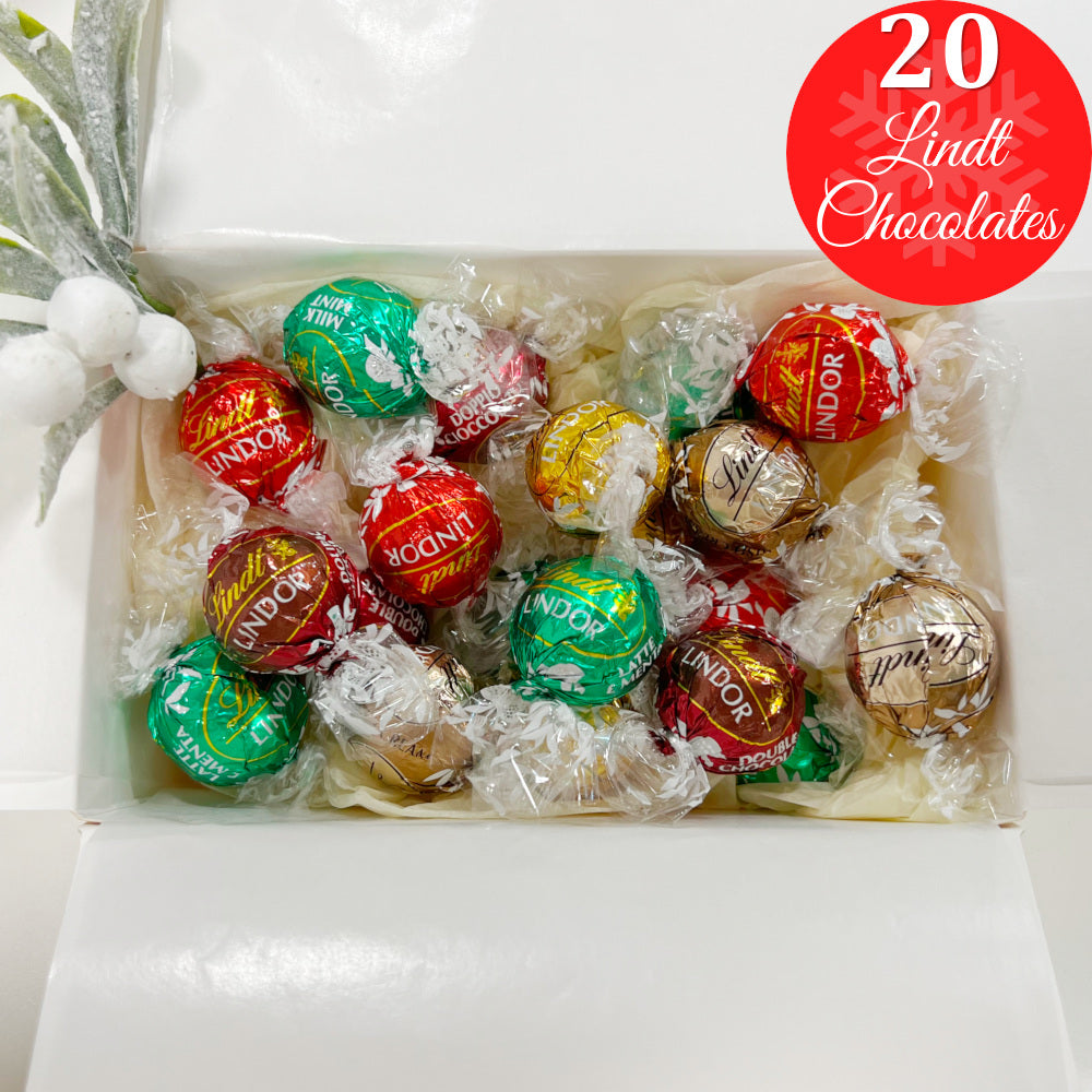Christmas Lindt Chocolate Gift Box - 20 Truffles