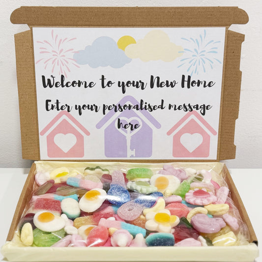 Personalised New Home Housewarming Gift Sweet Box