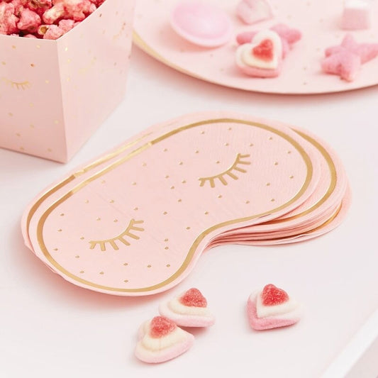 Pink Pamper Party Paper Napkins