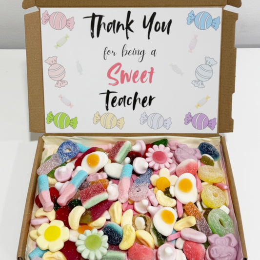 Personalised Sweet Teacher Sweets Gift Box