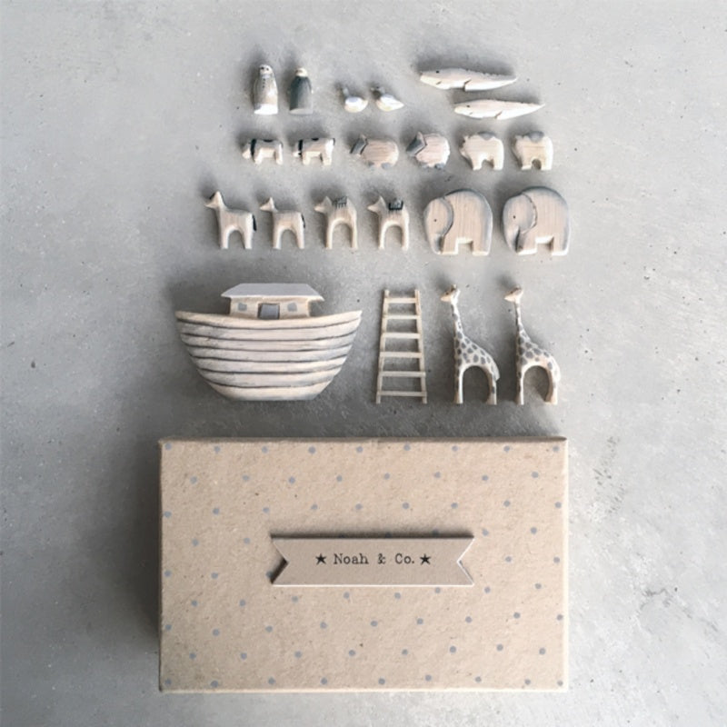Natural Little Noah’s Ark Set in Box