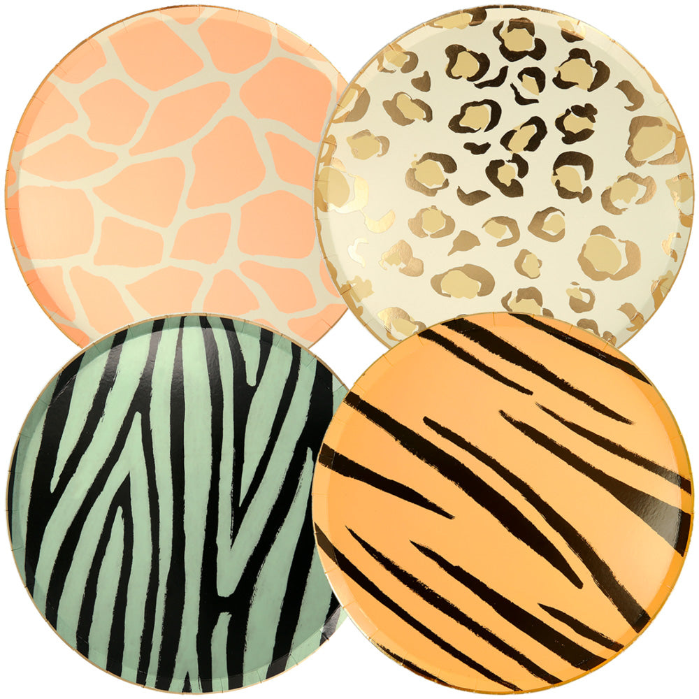 Safari Animals Party Decorations and Tableware
