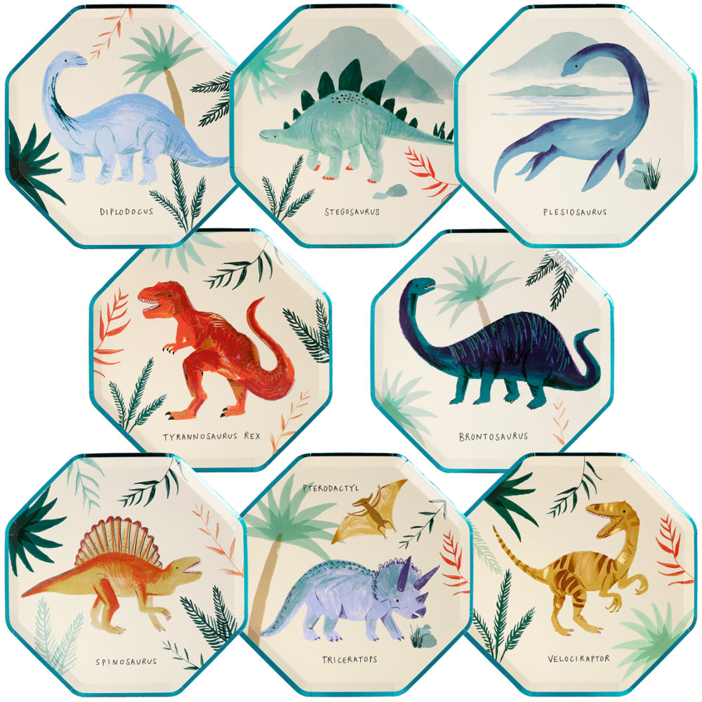 Dinosaur Kingdom Birthday Party Decorations and Tableware