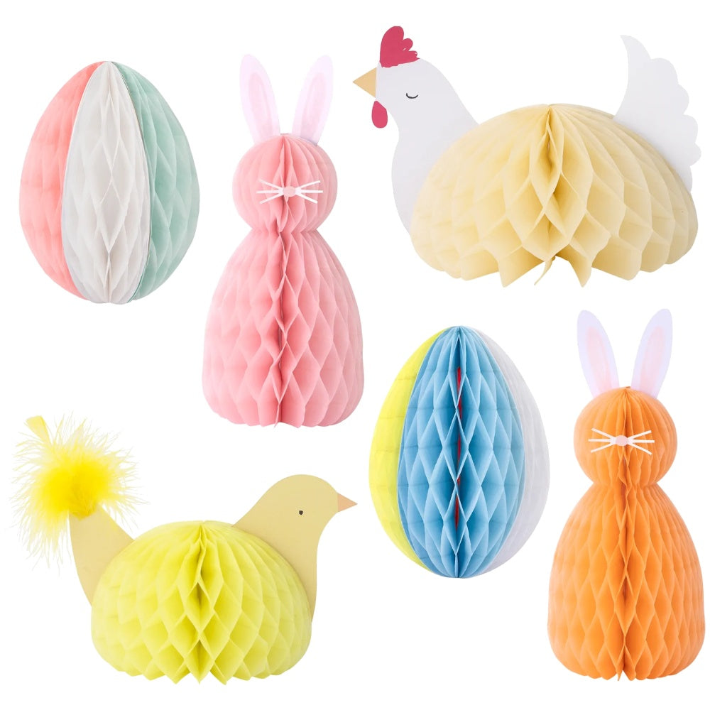 Easter Honeycomb Decorations