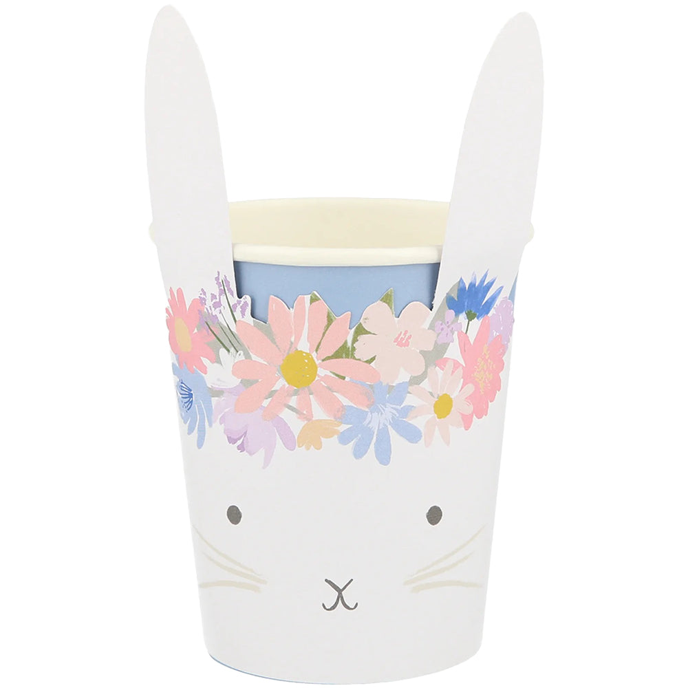 Spring Floral Bunny Cups