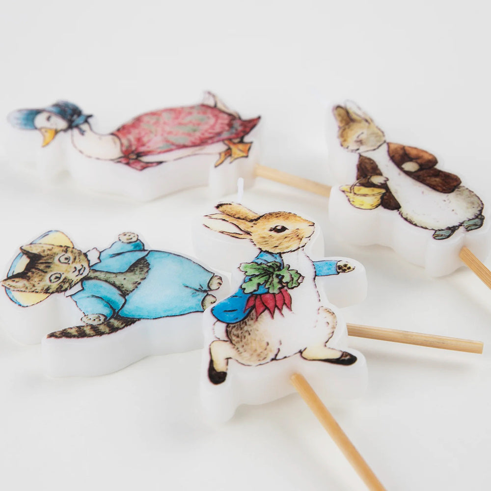 Peter Rabbit In The Garden Candles