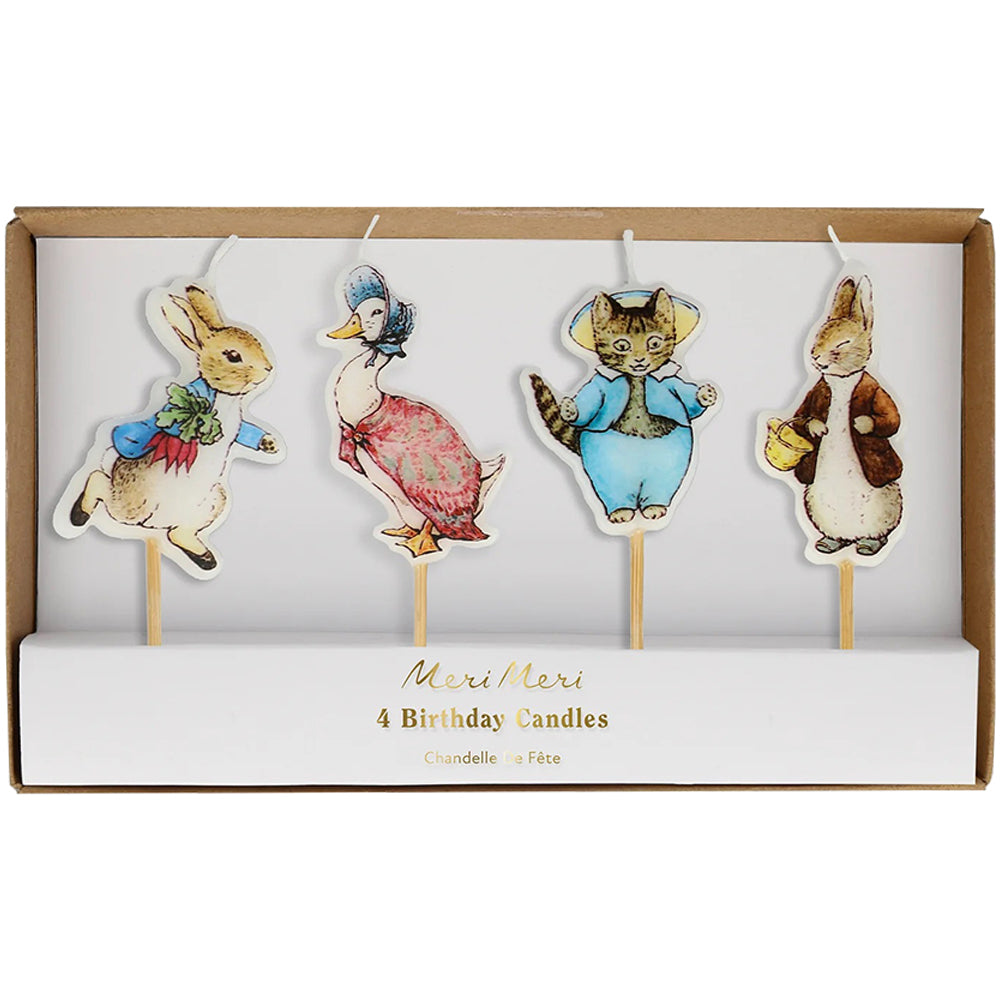 Peter Rabbit In The Garden Candles