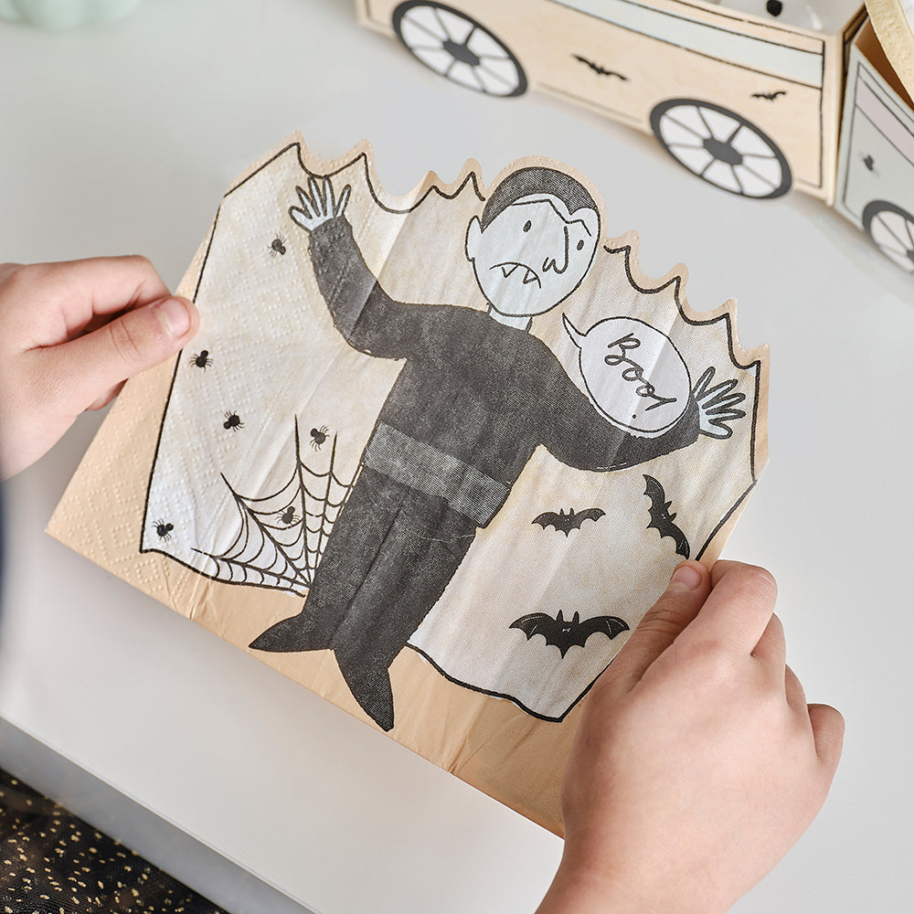 Vampire Halloween Paper Party Napkins