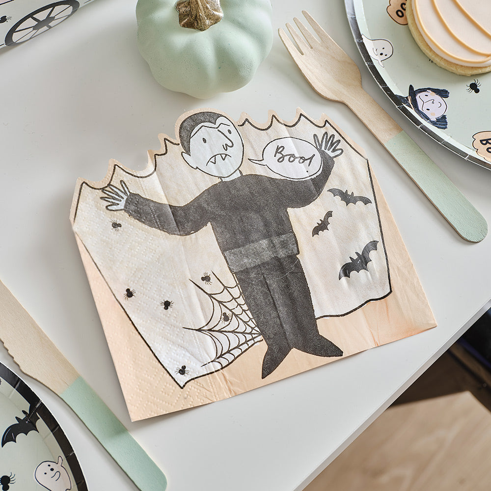 Vampire Halloween Paper Party Napkins