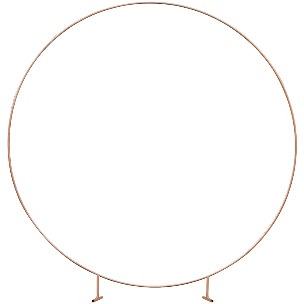 Copper Round Wedding Arch