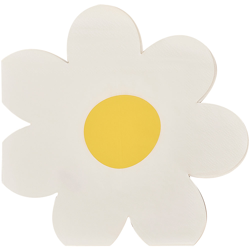 Daisy Floral Paper Napkins