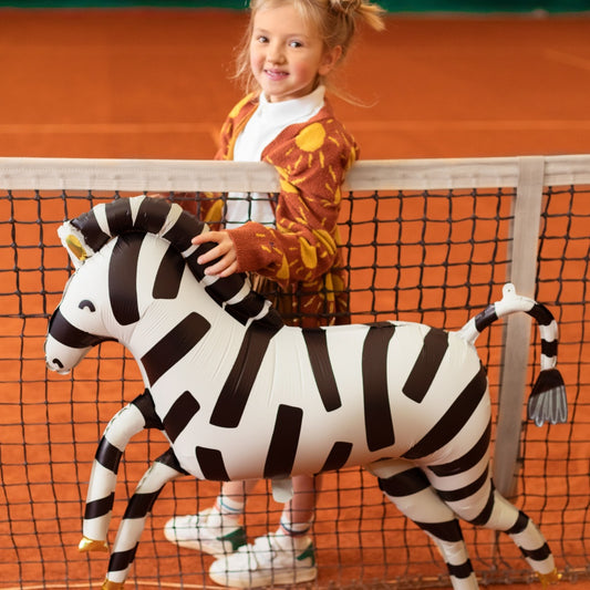 Zebra Foil Balloon