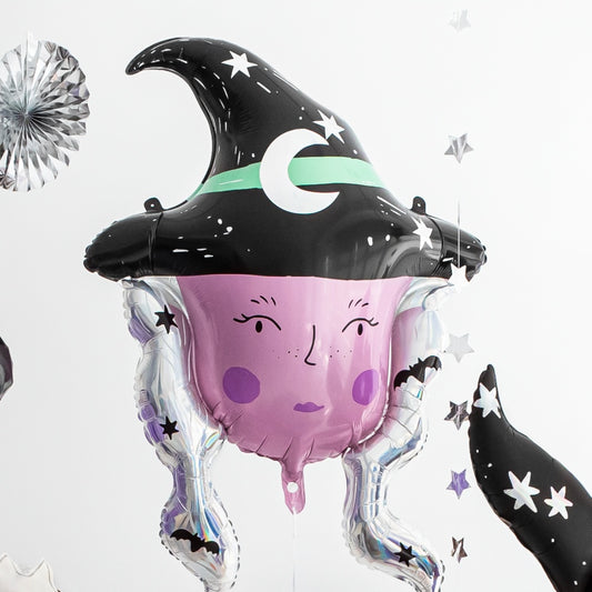 Witch Head Foil Balloon
