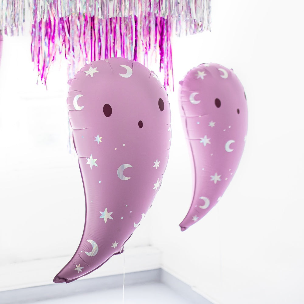 Pink Ghost Foil Balloon