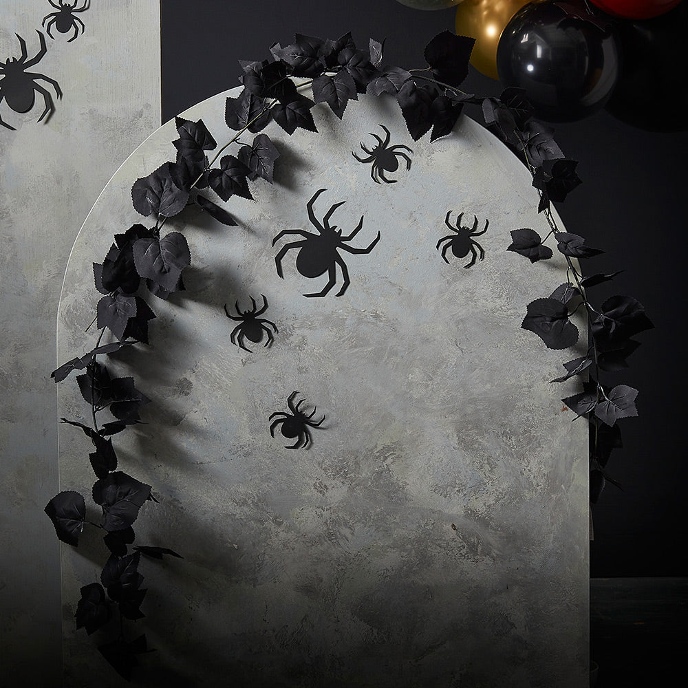Black Ivy Foliage Garland