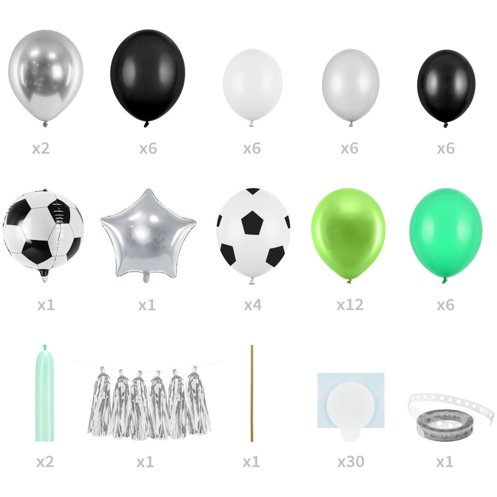 Football Party Balloon Garland