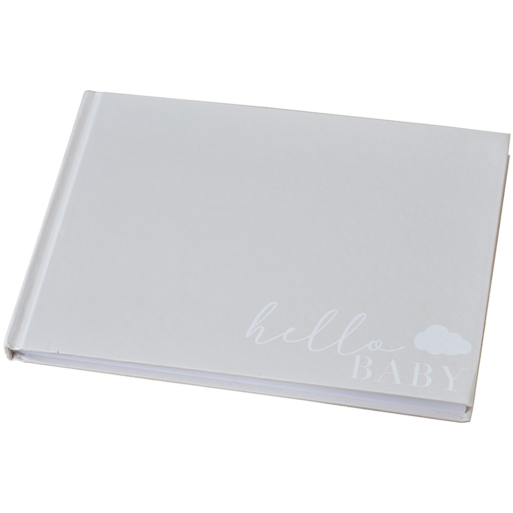 Hello Baby Baby Shower Guest Book