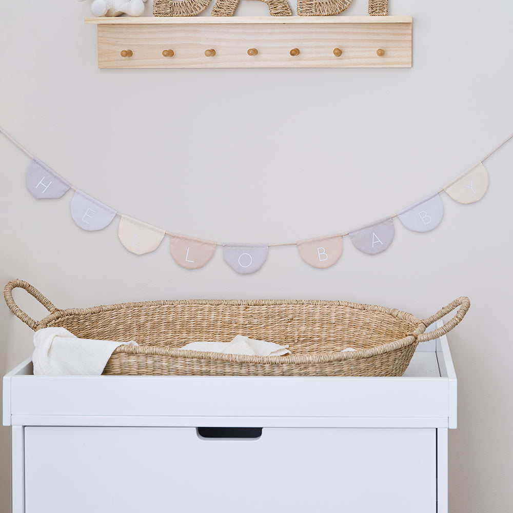 Hello Baby Natural Baby Shower Party Supplies