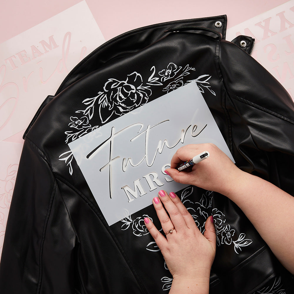 Bride To Be Stencil Set