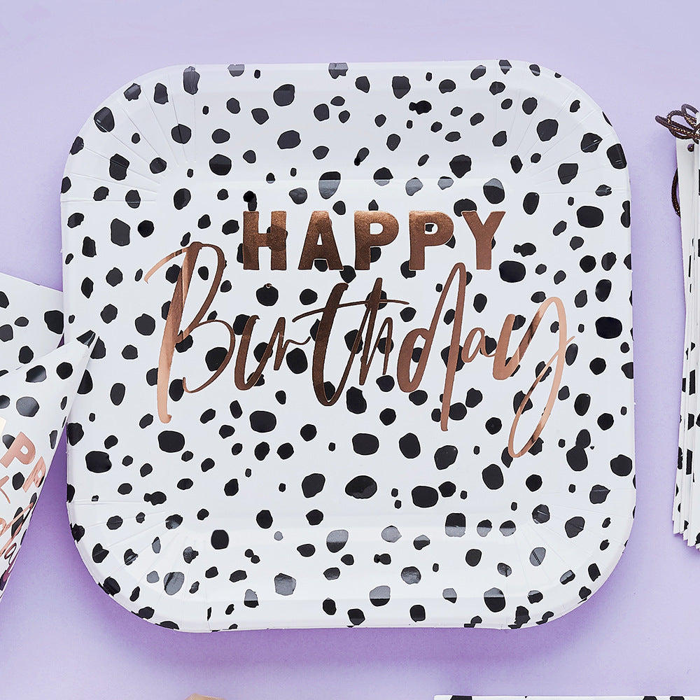 Dotty Dalmatian Print Birthday Party Supplies