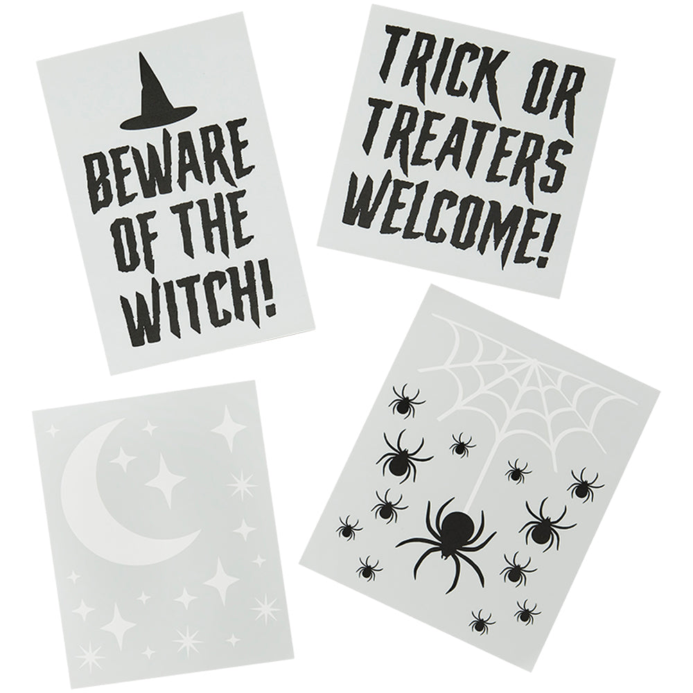 Trick Or Treat Window Clings