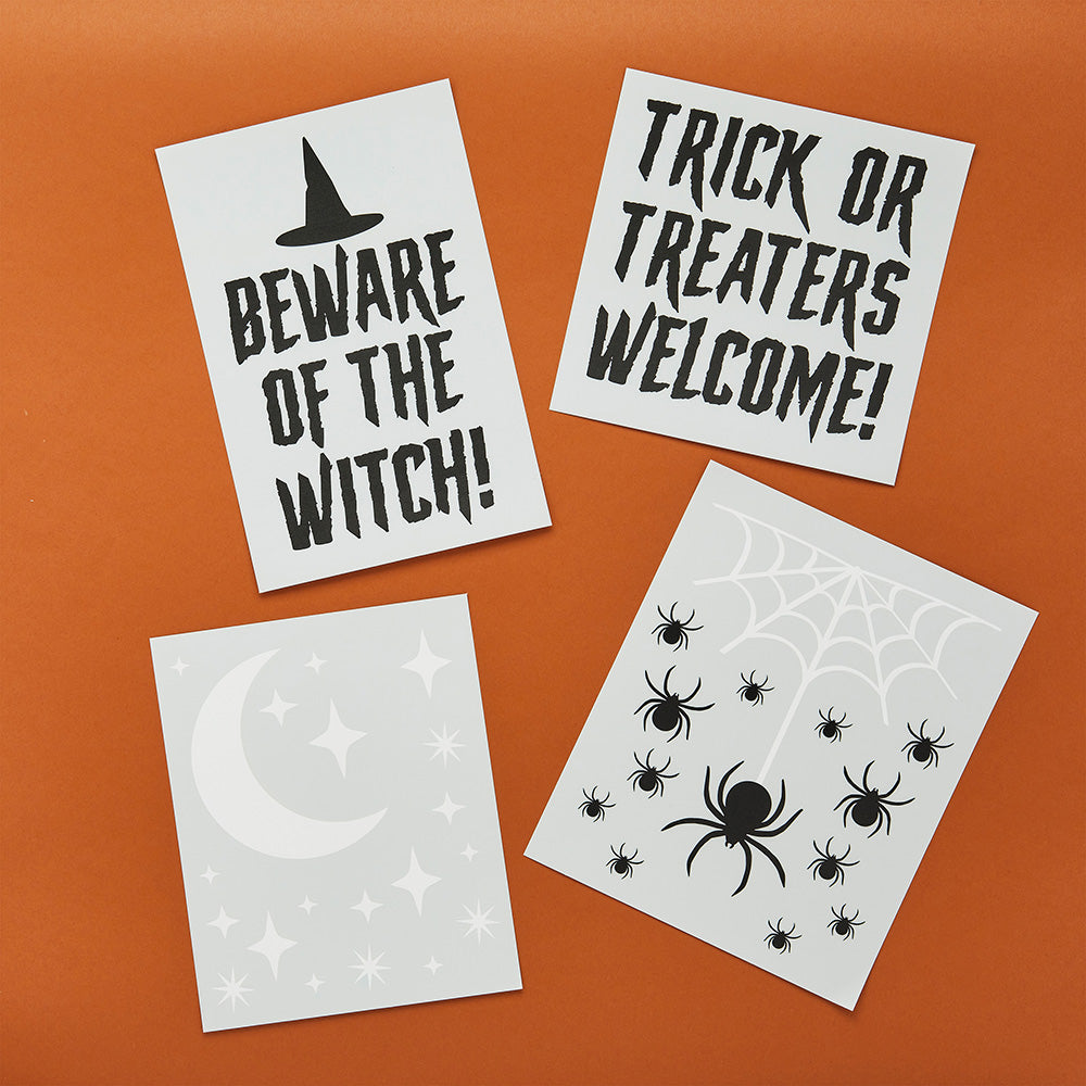 Trick Or Treat Window Clings