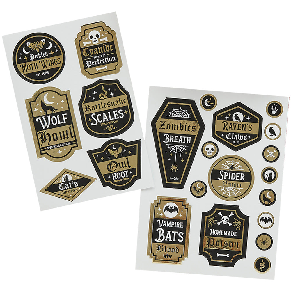 Potion Sticker Labels
