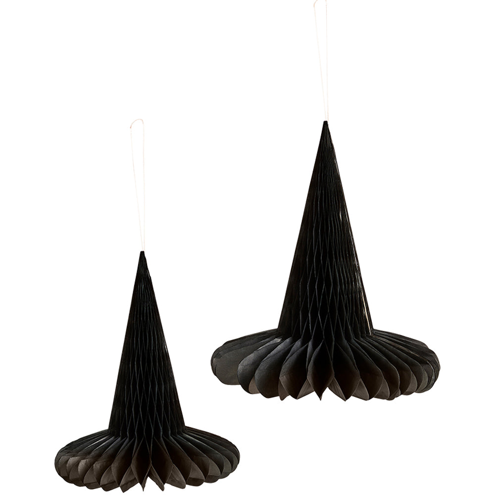Witch Hat Honeycomb Hanging Decorations