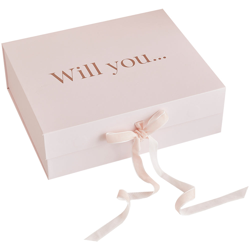 Rose Gold Will You Be My Bridesmaid Box