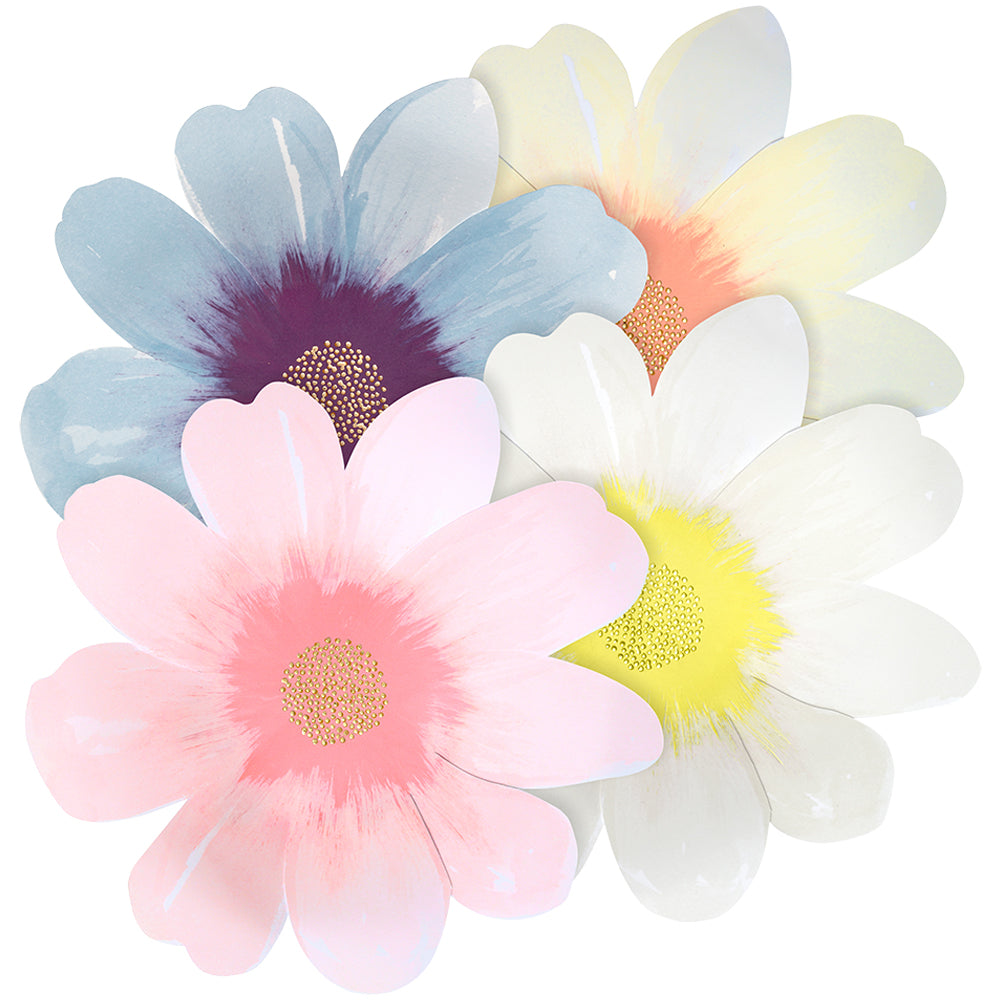 Flower Garden Large Paper Plates