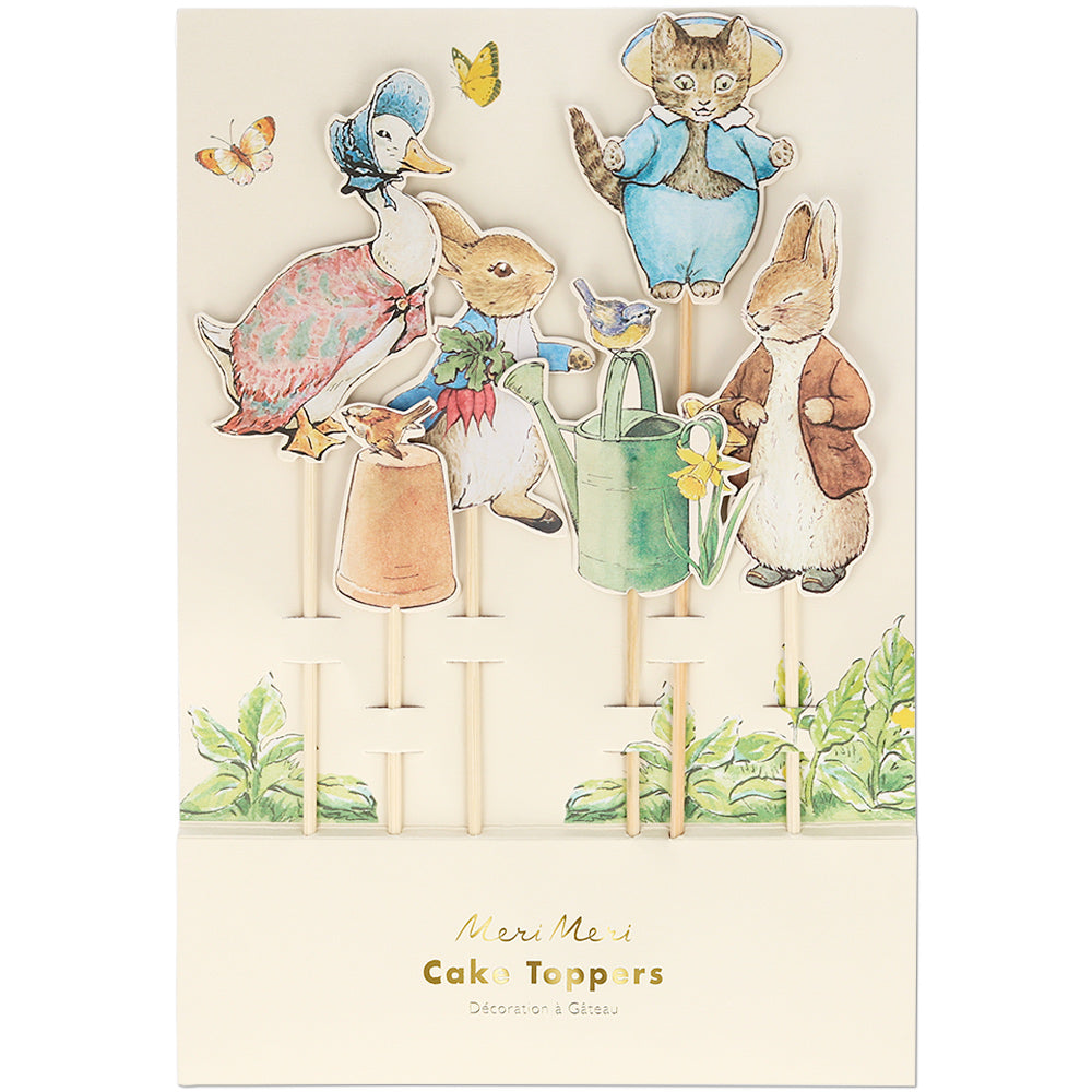 Peter Rabbit & Friends Cake Toppers