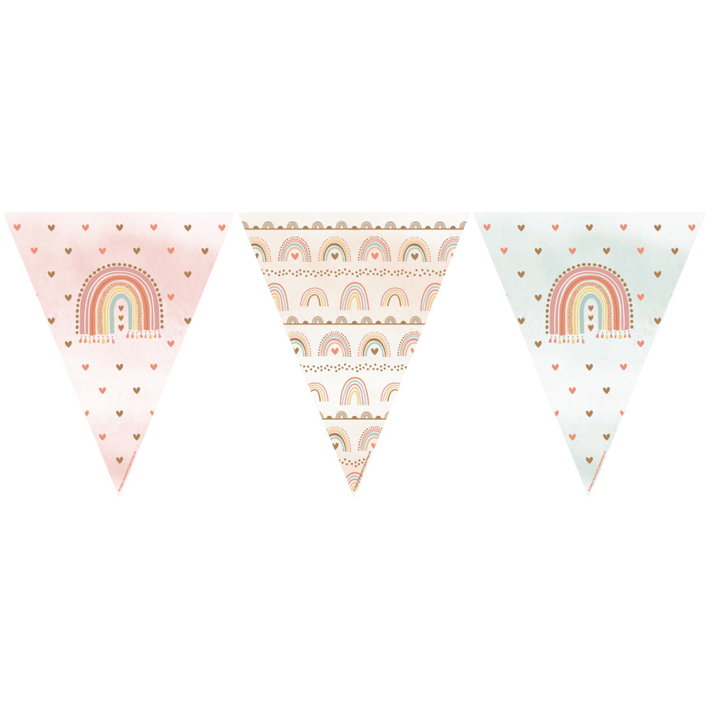 Boho Rainbow Birthday Party Supplies