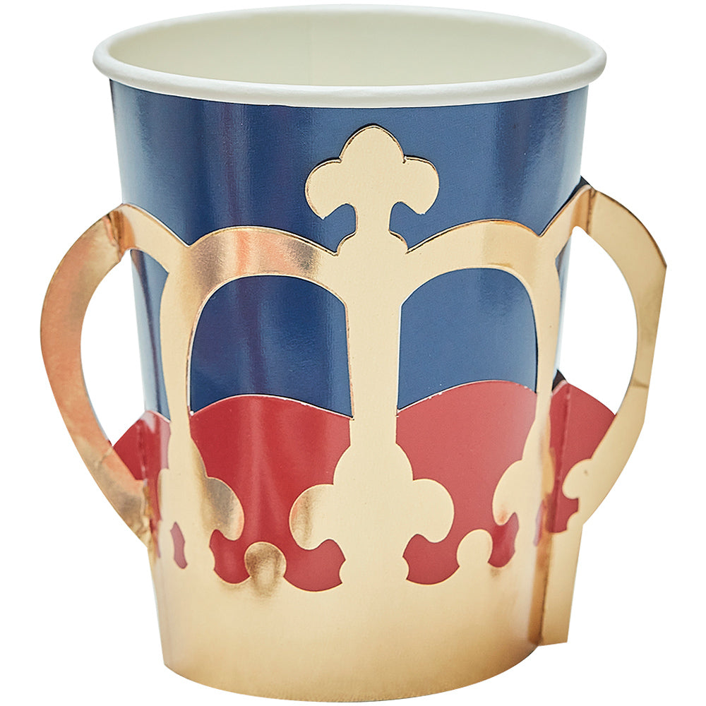 Union Jack Coronation Party Paper Cups